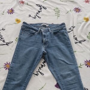 Levi's Blue Skinny Jeans with Classic Style